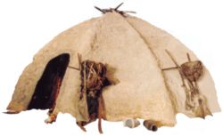 Ein Urtya-Zelt