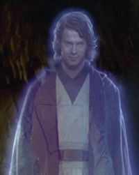 Anakin Skywalker erscheint seiner Tochter Leia