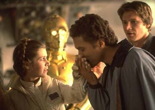 Leia trifft den charmanten Lando Calrissian