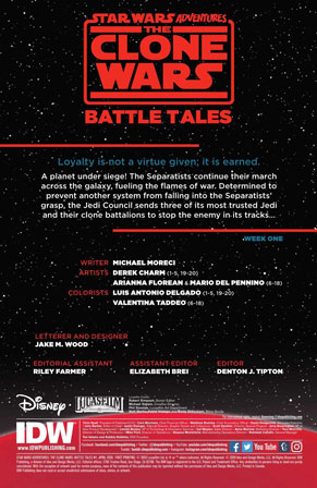 Star Wars Adventures: The Clone Wars - Battle Tales #1