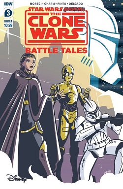 Clone Wars  Battle Tales #3 - Cover