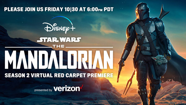 The Mandalorian Staffel 2 Premiere am virtuellen roten Teppich