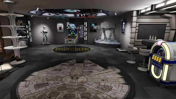 Star Wars Pinball VR: Der Sammelraum