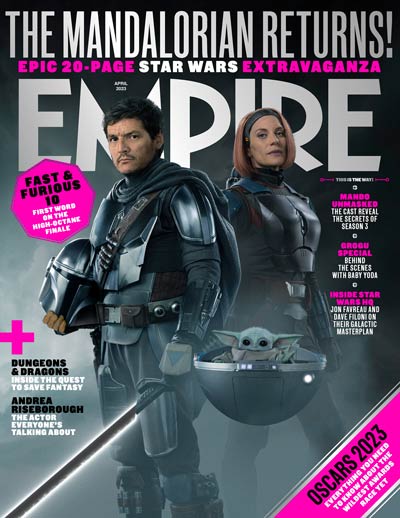 The Mandalorian auf dem Cover des Empire-Magazins