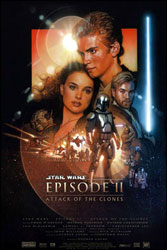 Star Wars: Episode II - Angriff der Klonkrieger - Kinoplakat