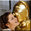 The Empire Strikes Back Leia and C3PO