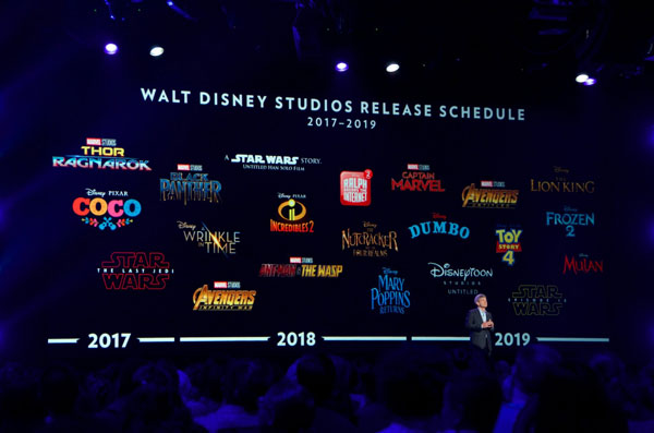 Disney, Lucasfilm und Marvel präsentieren ihre Realfilme