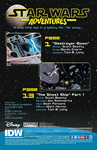 Vorschauseiten zu Star Wars Adventures: Destroyer Down #1