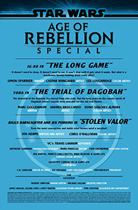 Vorschauseite zu Age of Rebellion Special #1