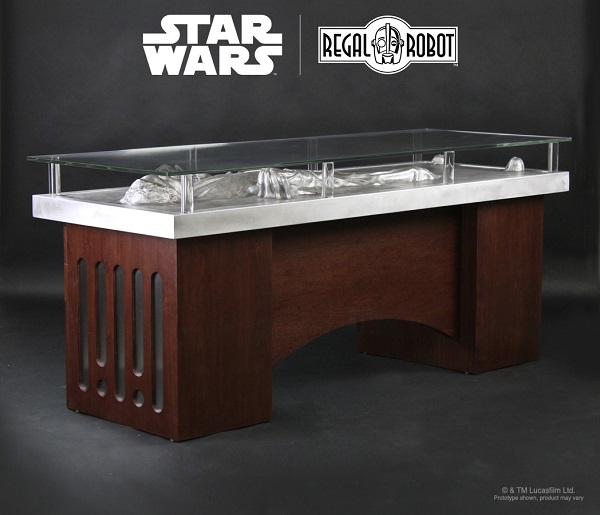 Han Solo in Karbonit - Schreibtisch