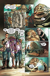 Vorschauseiten zu Age of Rebellion: Jabba The Hutt #1