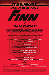 Vorschauseiten zu Age of Resistance: Finn #1: Infestation