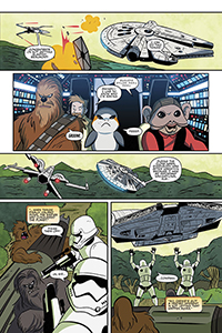 Vorschauseiten zu Star Wars Adventures #27