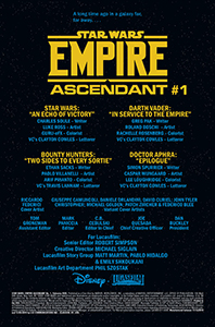Vorschauseiten zu Star Wars: Empire Ascendant #1
