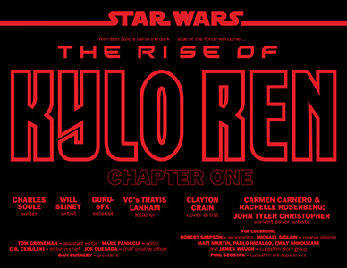 Vorschauseiten zu The Rise of Kylo Ren #1