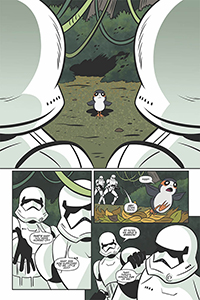 Vorschauseiten zu Star Wars Adventures #29