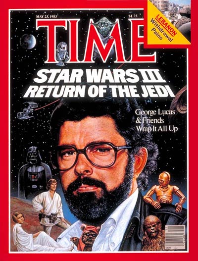 Time Magazine 1983: Lucas vor dem Ruhestand