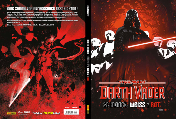 Darth Vader: Schwarz, Wei und Rot - Cover