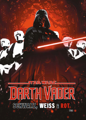 Darth Vader: Schwarz, Wei und Rot