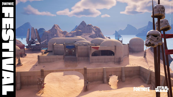 Mos Eisley Cantina in Fortnite Festival