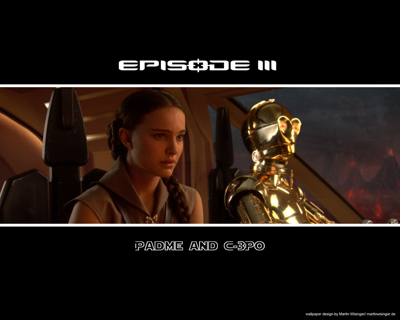 Padm und C-3PO