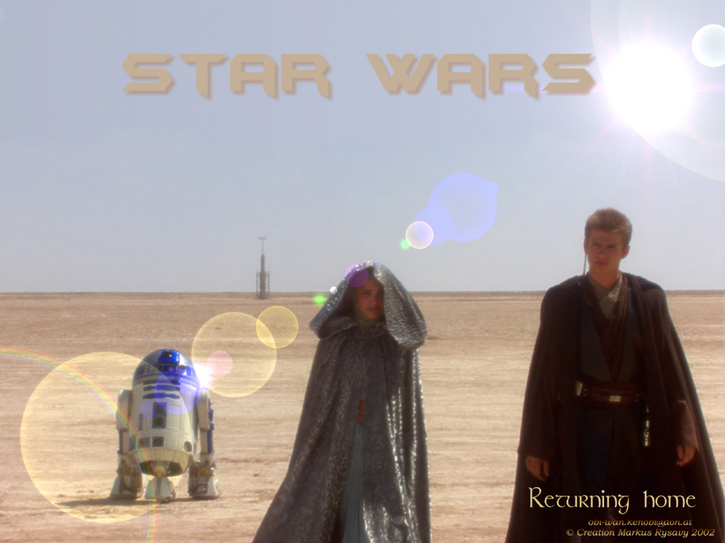 R2-D2, Padm und Anakin