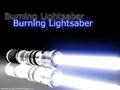 Burning Lightsaber