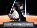 Luke Skywalker und Anakin Skywalker (Vater und Sohn)