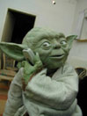 Yoda beim nach Hause telefonieren 