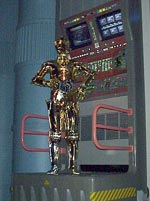 C-3PO an der Konsole